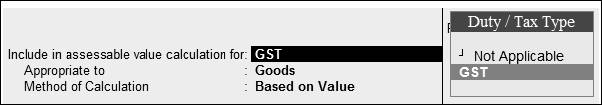 GST Sale of a Composite Supply in Tally.ERP9